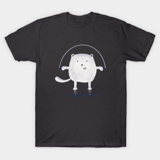 Bear Skipping robe T-Shirt